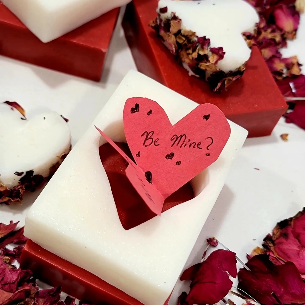 Ardour | Cashmere + Cocoa Butter + Rose Bar Soap | Handmade Soap Bars by Sinarie